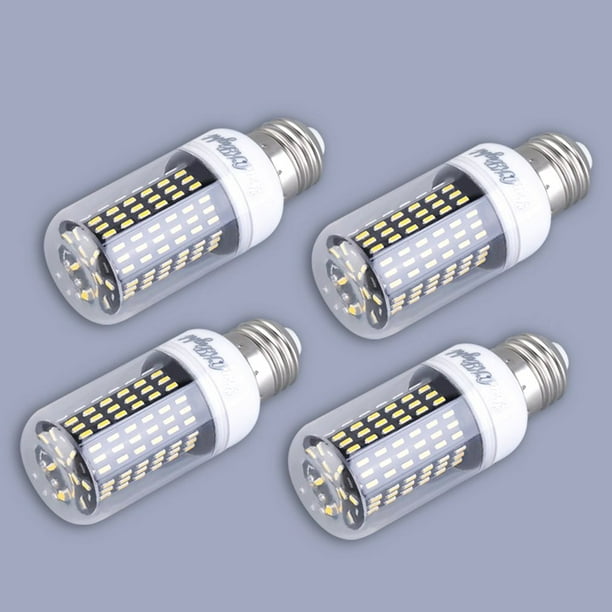 AdaAda 4Pcs 15W Led Corn Light Bulbs E27 Ac220V-240V Mini Lamp Spotlight Bright Warm Light 